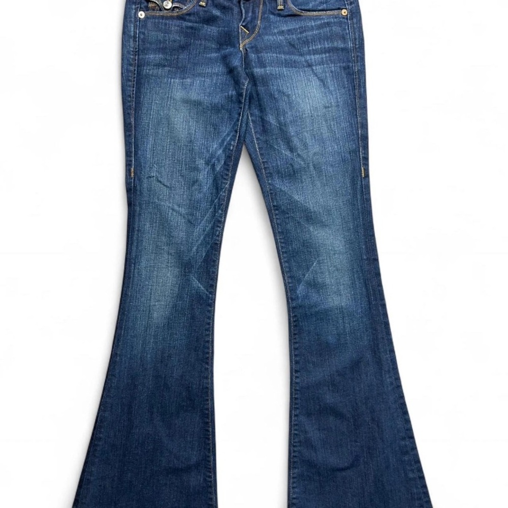 True Religion Women's Dark Blue Boot Cut Jeans
